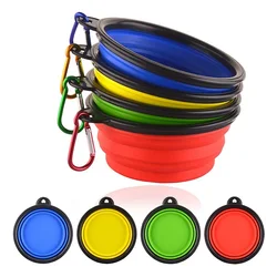 New Style 1PC Foldable Dog Bowl Pet Product Black border colorful Bowls Silicone Accessories Travel Bowl Easy Carry Dog Bowl New Style 1PC Foldable Dog Bowl Pet Product Black border colorful Bowls Silicone Accessories Travel Bowl Easy Carry Dog Bowl