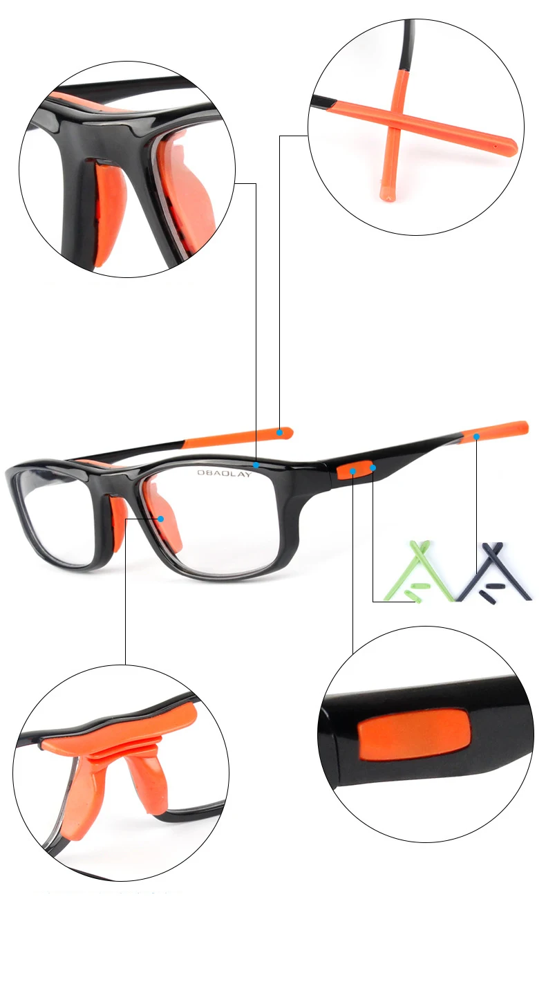 Ультралёгкие баскетбольные Футбол очки Для мужчин Для женщин Близорукость Спортивные защитные очки для защиты от очки Спорт Безопасность очки, очки для велоспорта
