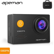 Apeman Action Camera A70 1080p Wifi Action Cam hd Underwater Waterproof Sport Video Camera With New Camera Case One Battery