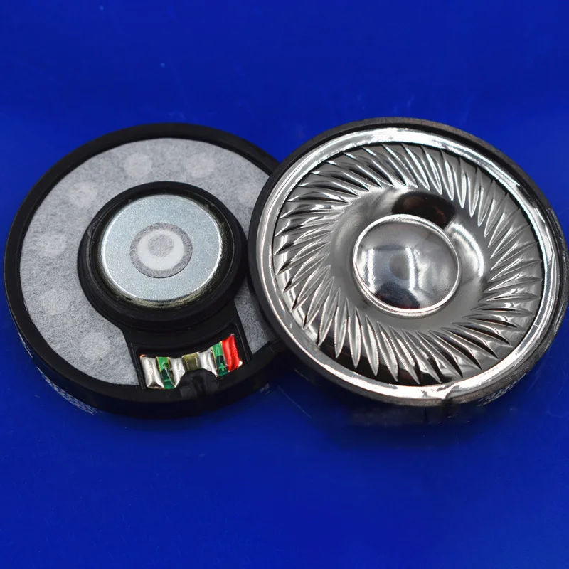 50mm 32 ohm N48 Magnet Titanium Film Headphone Driver Unit High Fidelity DIY Audiophile Monitor Headphone Loudspeaker