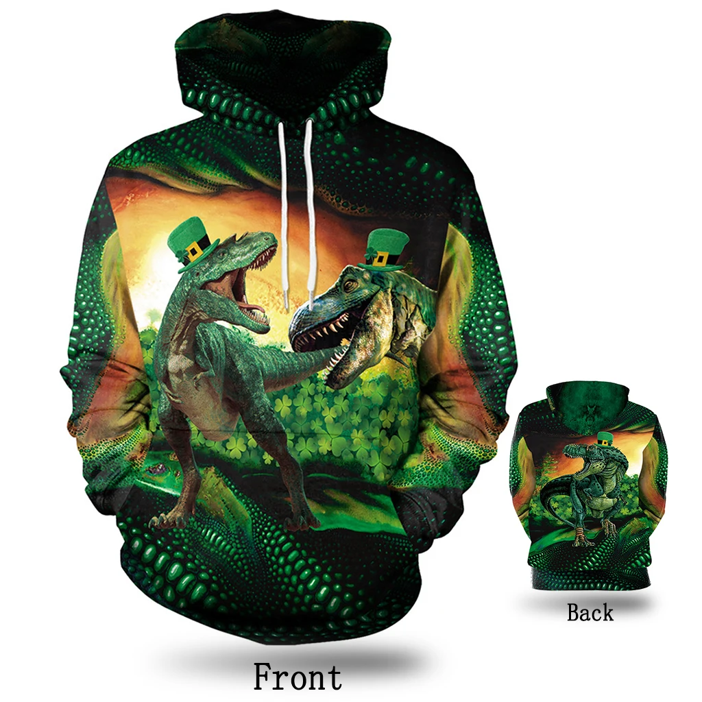 

Forest Raptor Men Hoodie 3D Printed Dinosaur Men Women Hoodies Harajuku Streetwear Tops Pullover X332