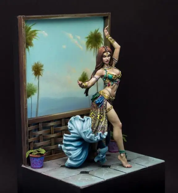 

1/24 Resin Figure Building Dancer (no base,just figure)