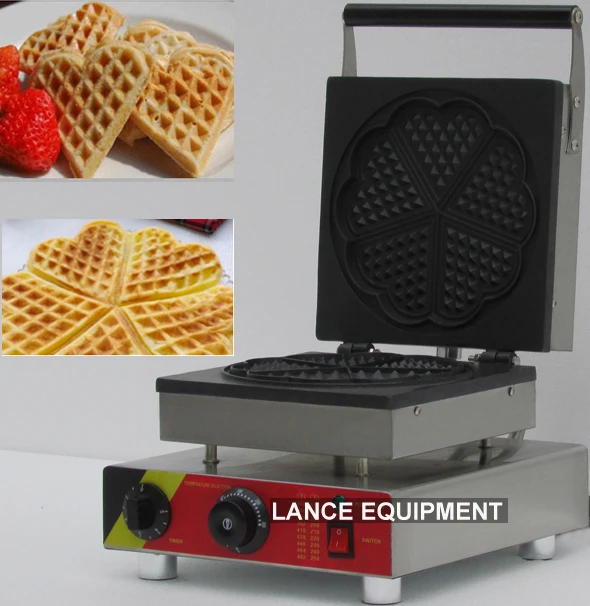 110v/220v heart shape waffle maker/waffle machinein Waffle Makers from