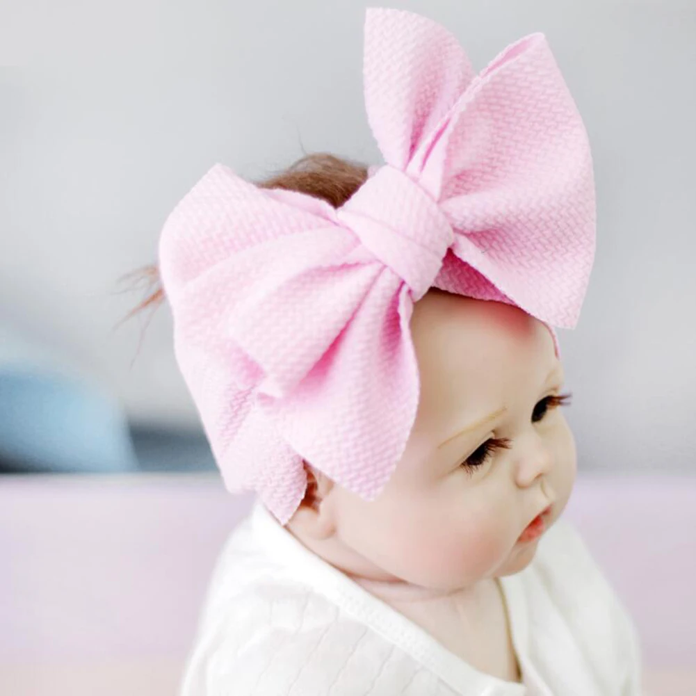 

Hair Band Infant Butterfly Tie Head Rope Baby Elastic Headband Kids Girl Photo Props Decoration