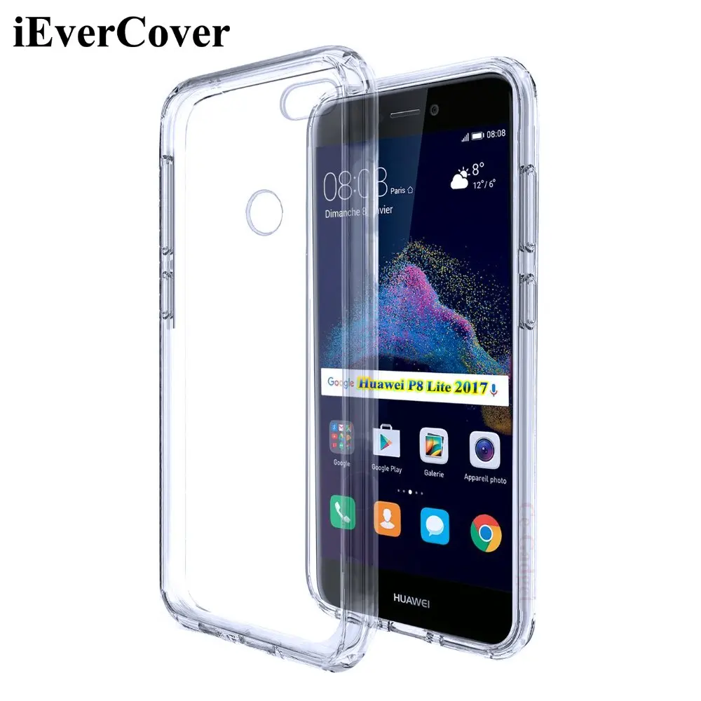 for Huawei P8 Lite 2017 Case Premium Clear TPU Gel Skin for Huawei P8 Lite 2017