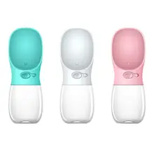 350 мл чайник для домашних животных и собак портативная для кормления бутылочка для воды маленький размер герметичная уличная чашка для питья собак