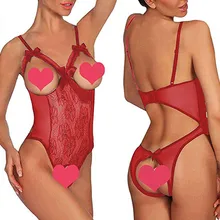 Женская модная сексуальная одежда для сна, сексуальное нижнее белье с кружевом и серебристыми вставками, нижнее белье 7,19