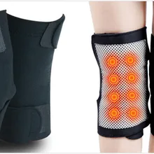 1 пара полезные Самонагревающиеся наколенники облегчение артрит бандаж поддержка Наколенники накладки на рукава Магнитная Терапия Наколенники боль