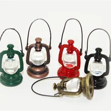 1:12 масштаб ретро масляная лампа кукольный домик Миниатюрная игрушка кукла еда Кухня Аксессуары для гостиной