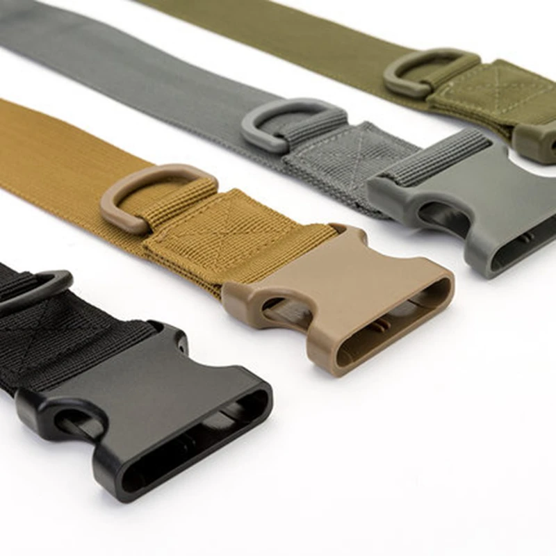 Simple Tactical Belt Outdoor Equipment Wear Bag Riding Inside Nylon Bag Deputy Military Fans Belt Fastening Tape (25)