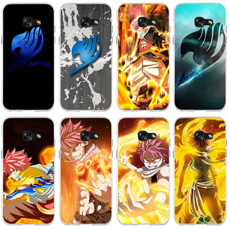 Anime Manga Dragon Fairy Tail Logo For Samsung Galaxy A3 A5 A7 J1 J2 J3 J4 J6 J5 J7 J8 2016 2017 2018 Shell Soft TPU Cover | Мобильные