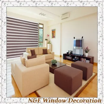 

Window blinds zebra roller blinds shades for living room --- custom made color and size 100X100 free shipping