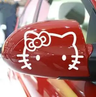 Online Shop Hellokitty Kucing Mobil Stiker Kt Kucing Belakang