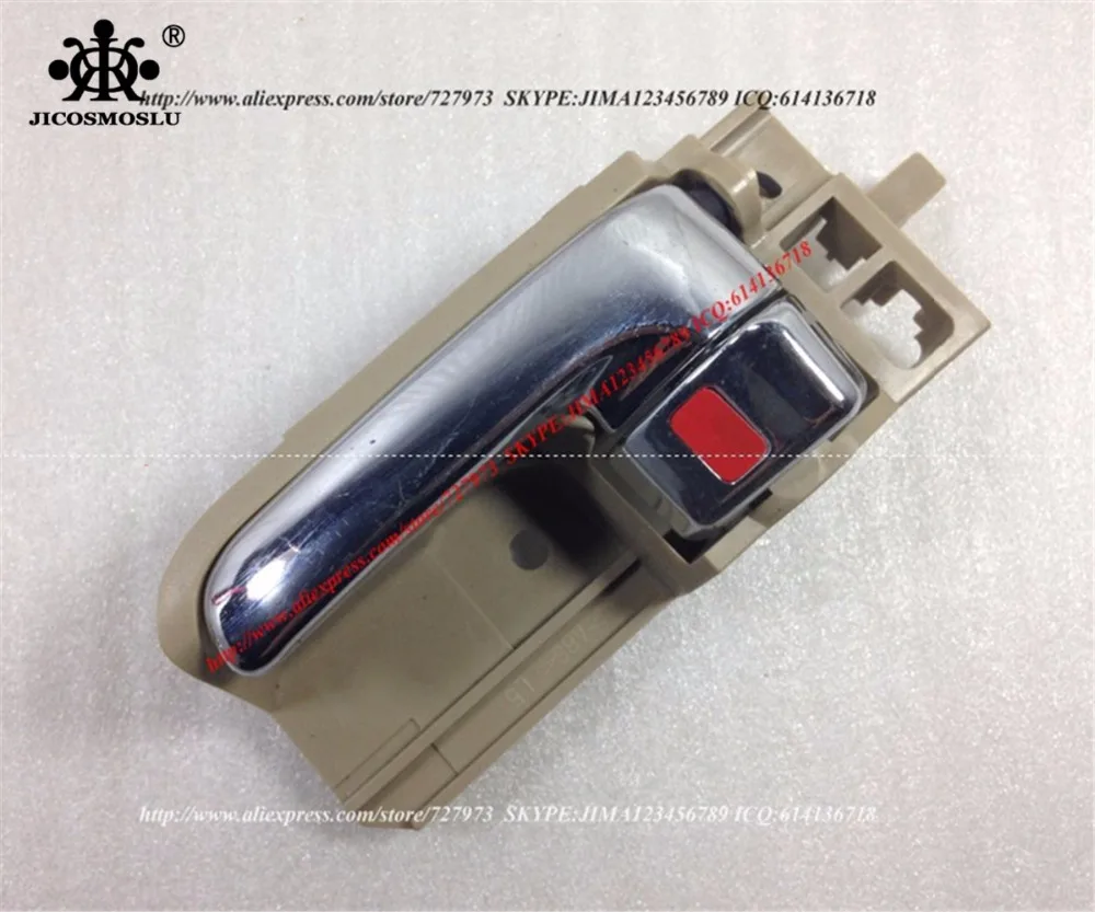 

FRONT OR REAR LEFT DOOR INNER/INSIDE HANDLE WITH ELECTROPLATE CHROME FOR GEELY MK,MK CROSS,LIFAN SOLANO,620,BYD F3,F3R