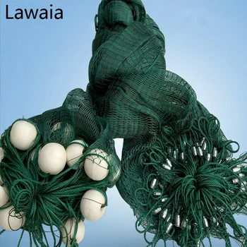 

Lawaia 15m Long 1m High Casting Nets, Fishing Nets Pull, Pull-net Farms, Railing Anti-bird Netting, Fish Ponds Dragnet