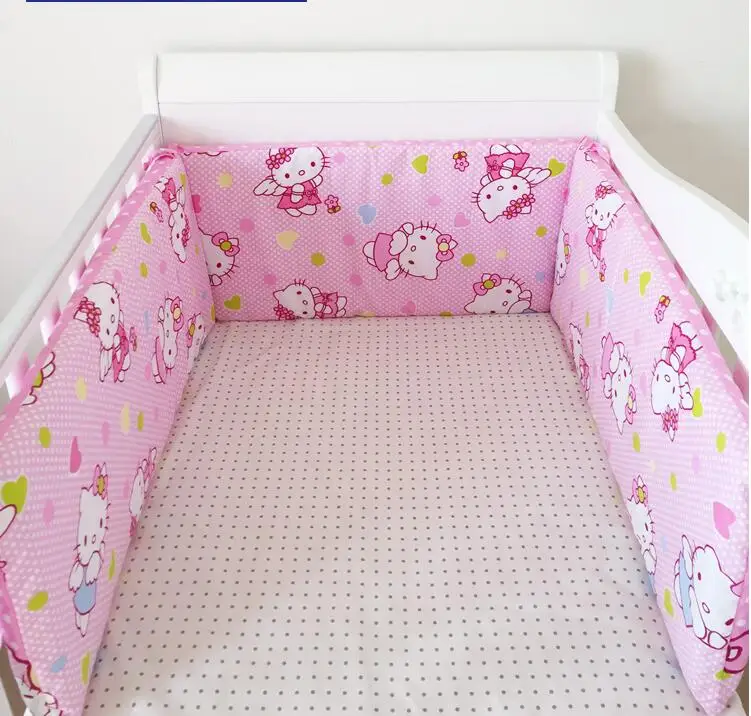 1 шт. Детская кровать бампер детская кроватка вокруг подушки детская кровать забор защита для младенцев принт детское постельное белье для мальчиков и девочек 180*30 см