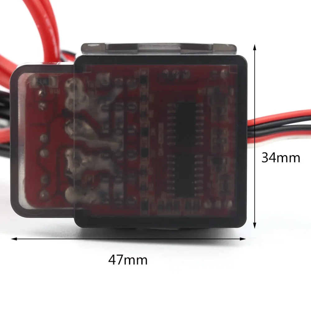 1Pcs Toys High Voltage ESC Brushed Speed Controller 7.2V-16V 320A For RC Car Truck Buggy Boat 1Pcs Toys High Voltage ESC Brushed Speed Controller 7.2V-16V 320A For RC Car Truck Buggy Boat