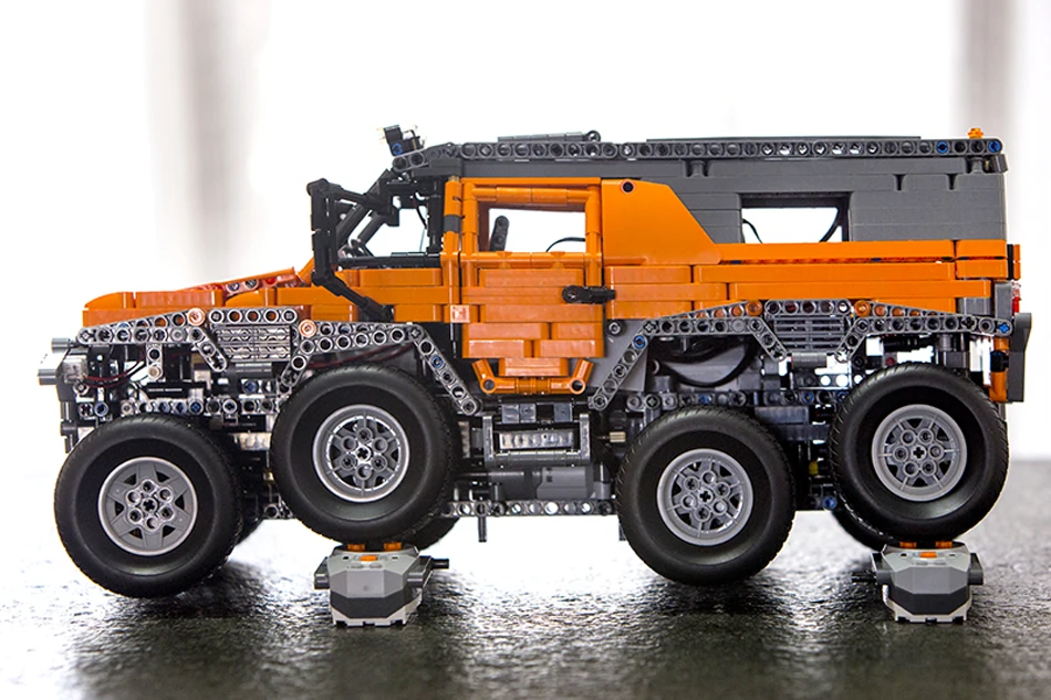 Формы King RC блоки 13088 Avtoros Shaman 8x8 совместимые блоки 23011Technic MOC-5630 строительные блоки Развивающие игрушки подарок