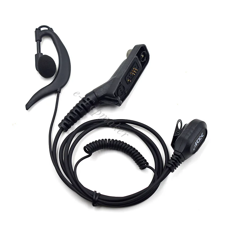 Buy XQF PTT Earhook Earpiece Headset Mic for Motorola