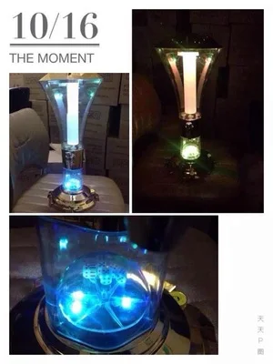 

Light wine cannon gun plunge into beer bubble cup game series fashionable wine 3 l colorful light beer barrels of wine