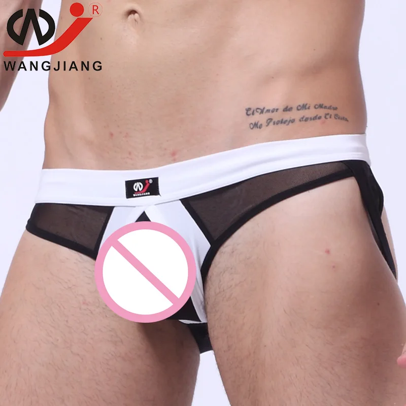 WJ jockstrap гейские мужские стринги эротические прозрачные для мужское нижнее белье