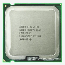 4 core INTEL Core 2 QUAD Q6600 CPU Processor 2.4Ghz/8 M /1066MHz) Socket 775