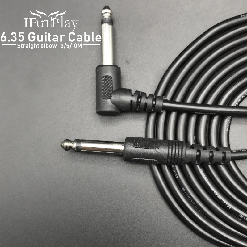 Guitar Cable Amplifier 3m/10ft Jack Electric Guitar Bass Instrument