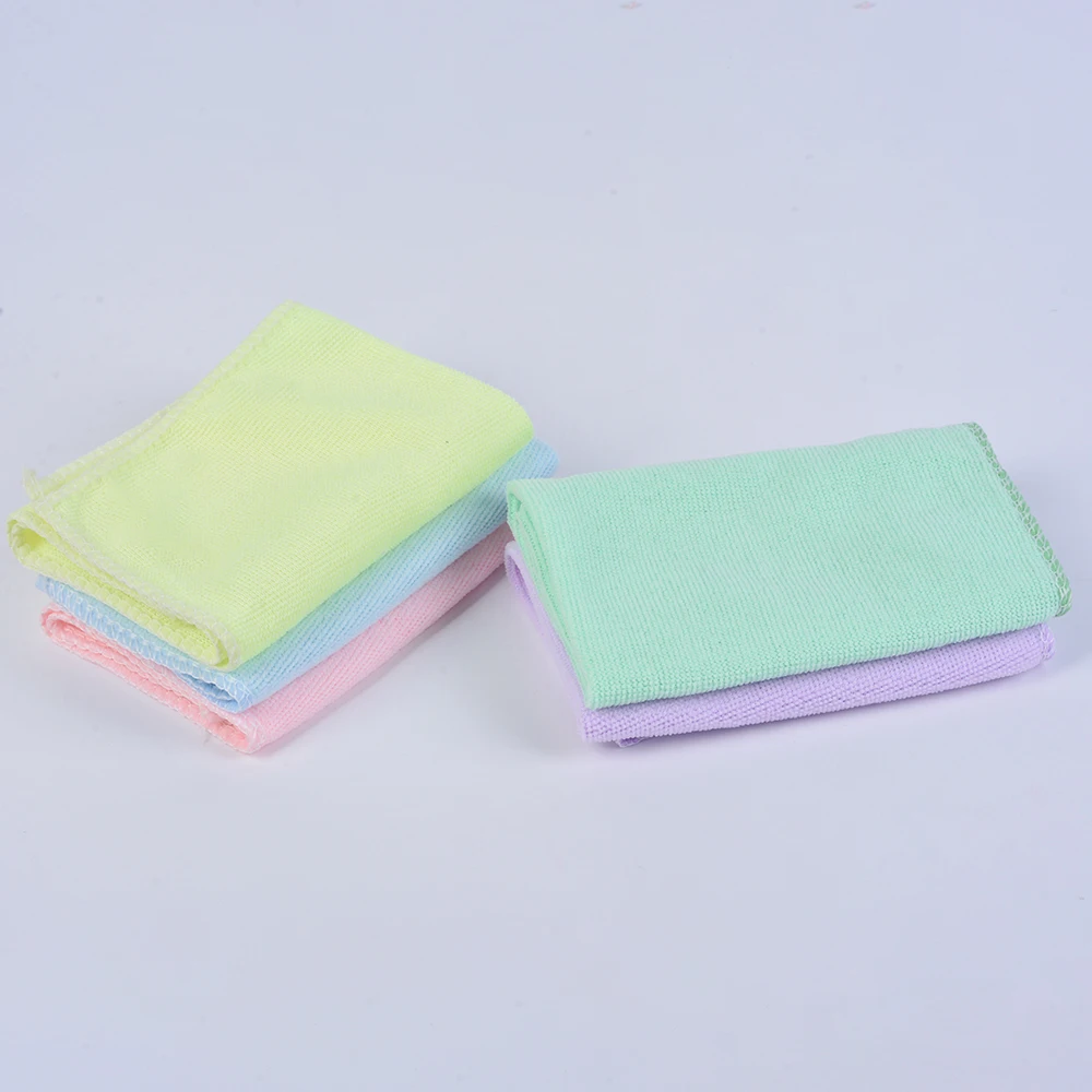 Urijk 1pc Plush Microfiber Washing Drying Towel Fiber Cleaning Towels Car Wash Towels Strong Thick Plush Polyester