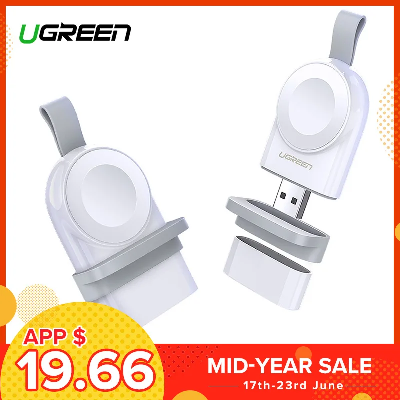 Ugreen MFi Portable Wireless Charger for Apple Watch