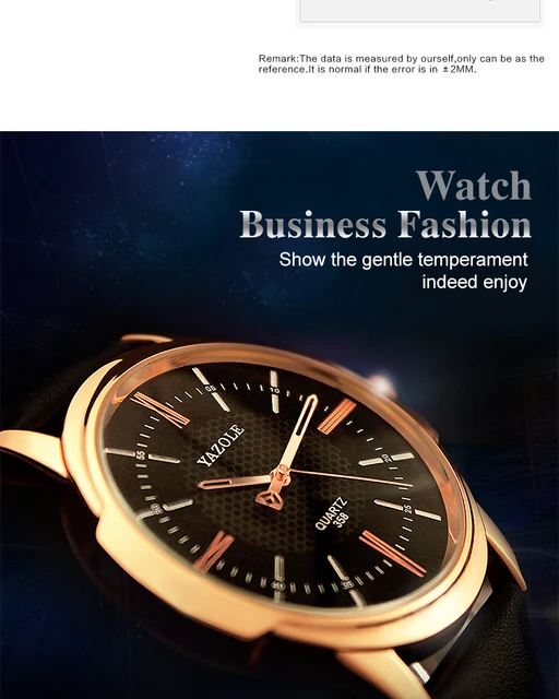 Yazole Brand Luxury Famous Men Watches Business Mens Watch Male Clock Fashion Quartz Watch Relogio Masculino reloj hombre 2018 -