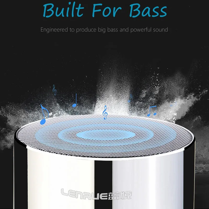 LENRUEQ2 Портативный беспроводной Bluetooth динамик портативный глубокий бас Громкая