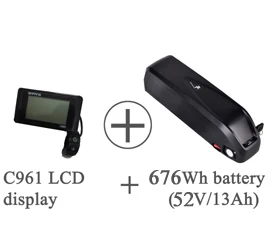 ЕС NZ CA нет налога! 48V 750W Bafang BBS02B середине приводной двигатель комплект для переоборудования электрического велосипеда с 13Ah/15Ah Электрический велосипед Батарея - Цвет: C961 52v 13ah