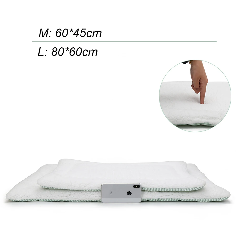 Soft Plush Dog Bed Blanket Winter Thicken Warm Cat Dog Puppy Sleeping Cover Towel Cushion for Small Medium Large Dogs (6)
