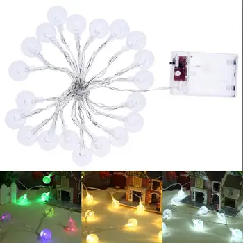 

20LED Crystal Ball Bubble Light String Fairy Lamp Party Christmas Decor