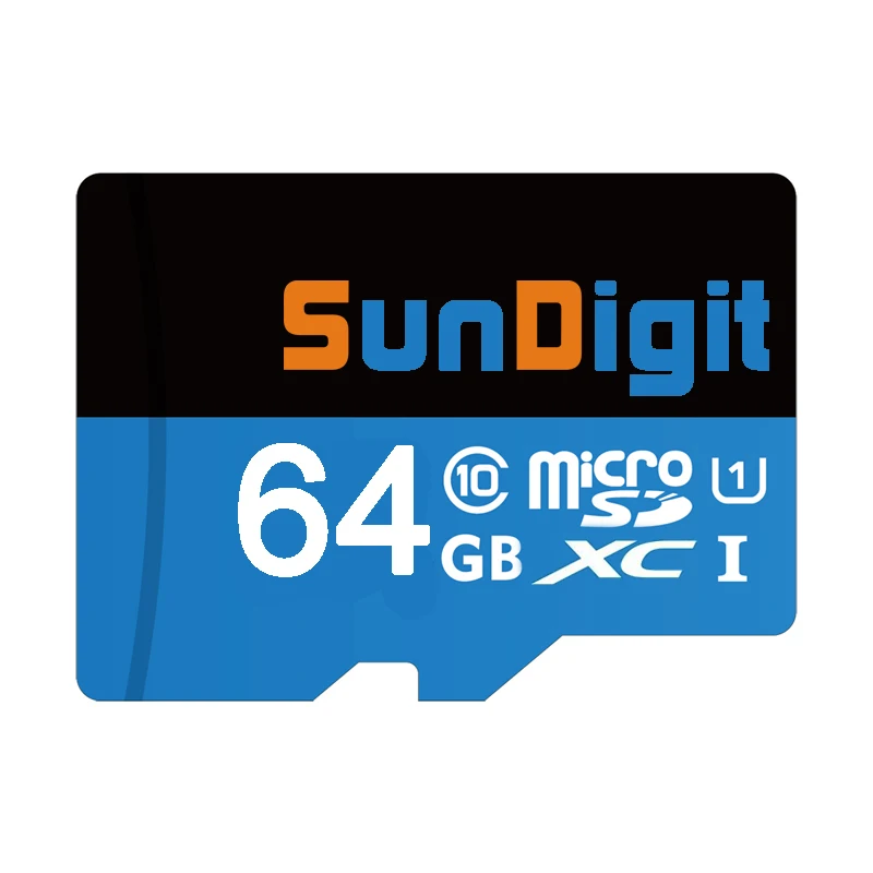 Sundigit Оригинальный Micro SD карты uhs i SDHC U1 16 ГБ 32 flash Карты памяти SDXC 64 128 300X TF быстрее