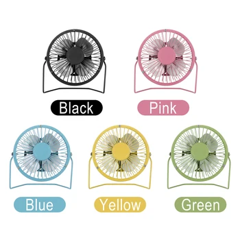 

1PC Mini USB Fan Personal Super Mute Silent Cooling Fans for PC Notebook Laptop Gadget Office School Table Desk Storage Supplies