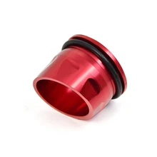 BJMOTO CNC Aluminum Exhaust Tip Cover For Yamaha T max Tmax 530 2012 2015 Motorcycle Parts