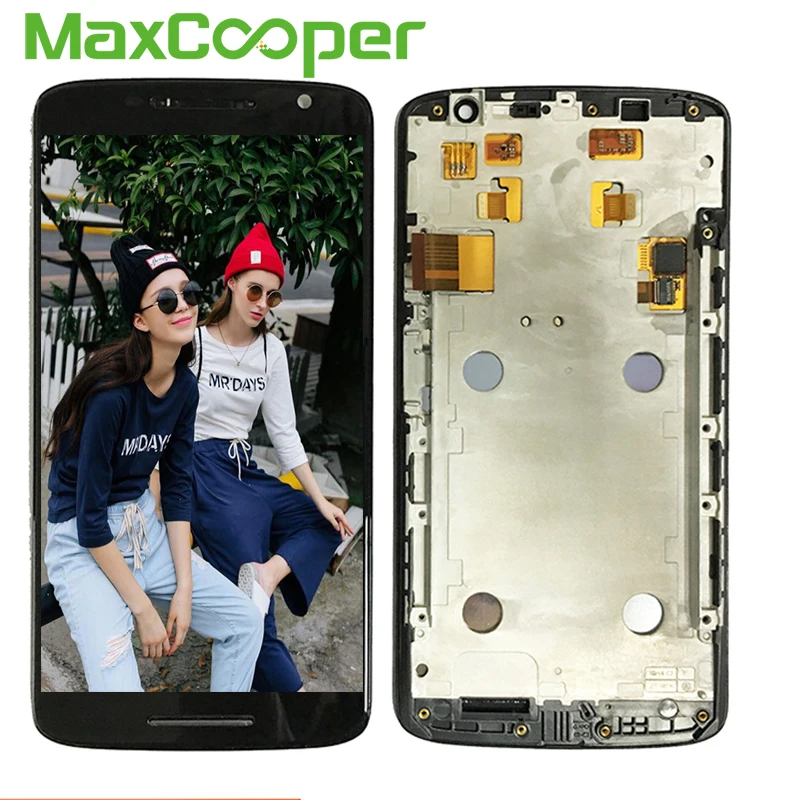Высокое качество 5 &quotдля Motorola Moto X Play XT1561 XT162 XT1563 ЖК-дисплей и сенсорный экран