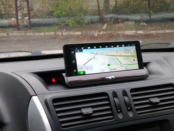 

Car DVR GPS Camera 7" Android 3G +wifi dash cam Video Auto recorder registrator with two cameras FHD 1080p black box DVRS