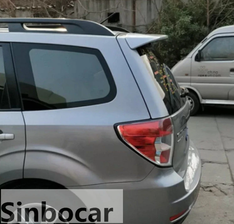 Краска дефлектор крыши спойлер заднего крыла ABS для Subaru Forester 2009-2012 спойлер без легкой отделки