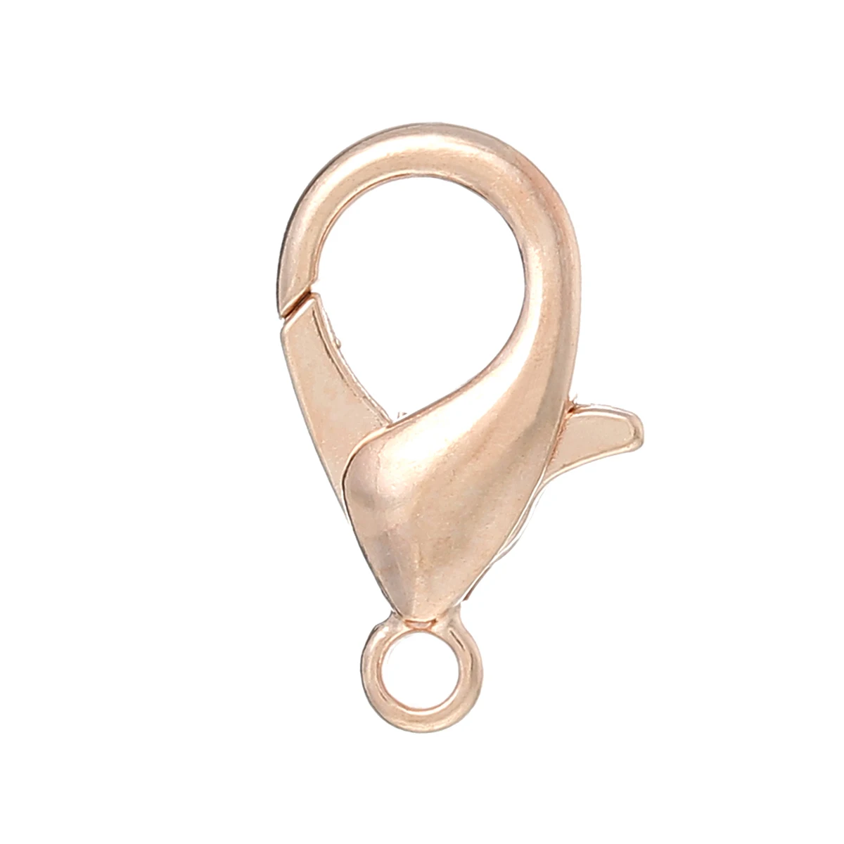 

Copper Lobster Clasp Rose Gold 10mm( 3/8") x 6mm( 2/8"), 4 PCs
