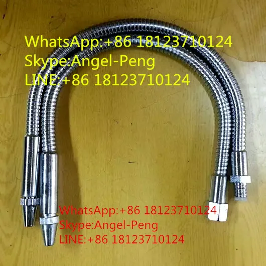 1/4" ,3/8", 1/2" Male Threaded Metal Flexible Round Nozzle