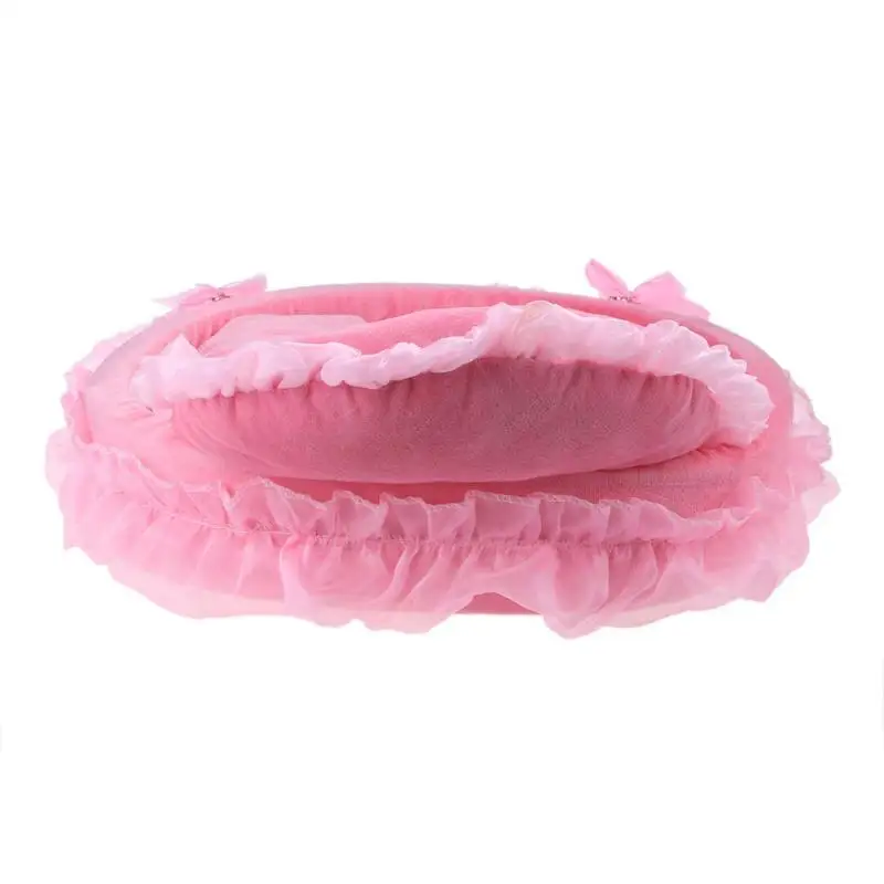 Circular Pet Dog Bed Pink Lace Princess Puppy House Doggy Teddy Bedding Mat Kennels Nest Sofa Mat Cat Dog Bed Pet Supplies Circular Pet Dog Bed Pink Lace Princess Puppy House Doggy Teddy Bedding Mat Kennels Nest Sofa Mat Cat Dog Bed Pet Supplies