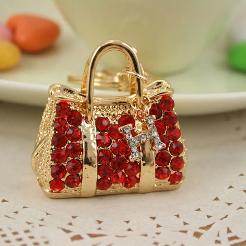 Keychains For Keys Crystal Beautiful Handbag Purse Pendant Keychain Keychains For Keys Crystal Beautiful Handbag Purse Pendant Keychain High Grade Fashion Jewelry Metal Holder Fhf0099 In Key Chains From