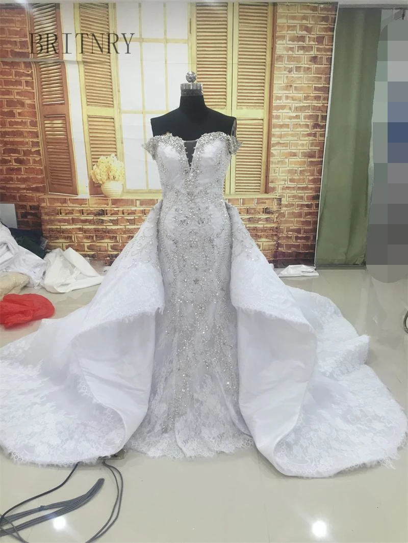 dress duyung organza