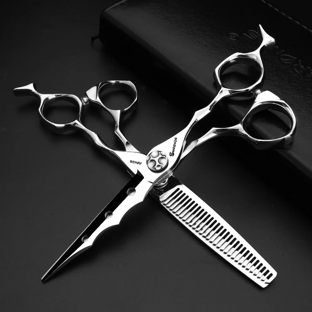 6 inch professional sharp haircut hair scissors stainless steel japan
