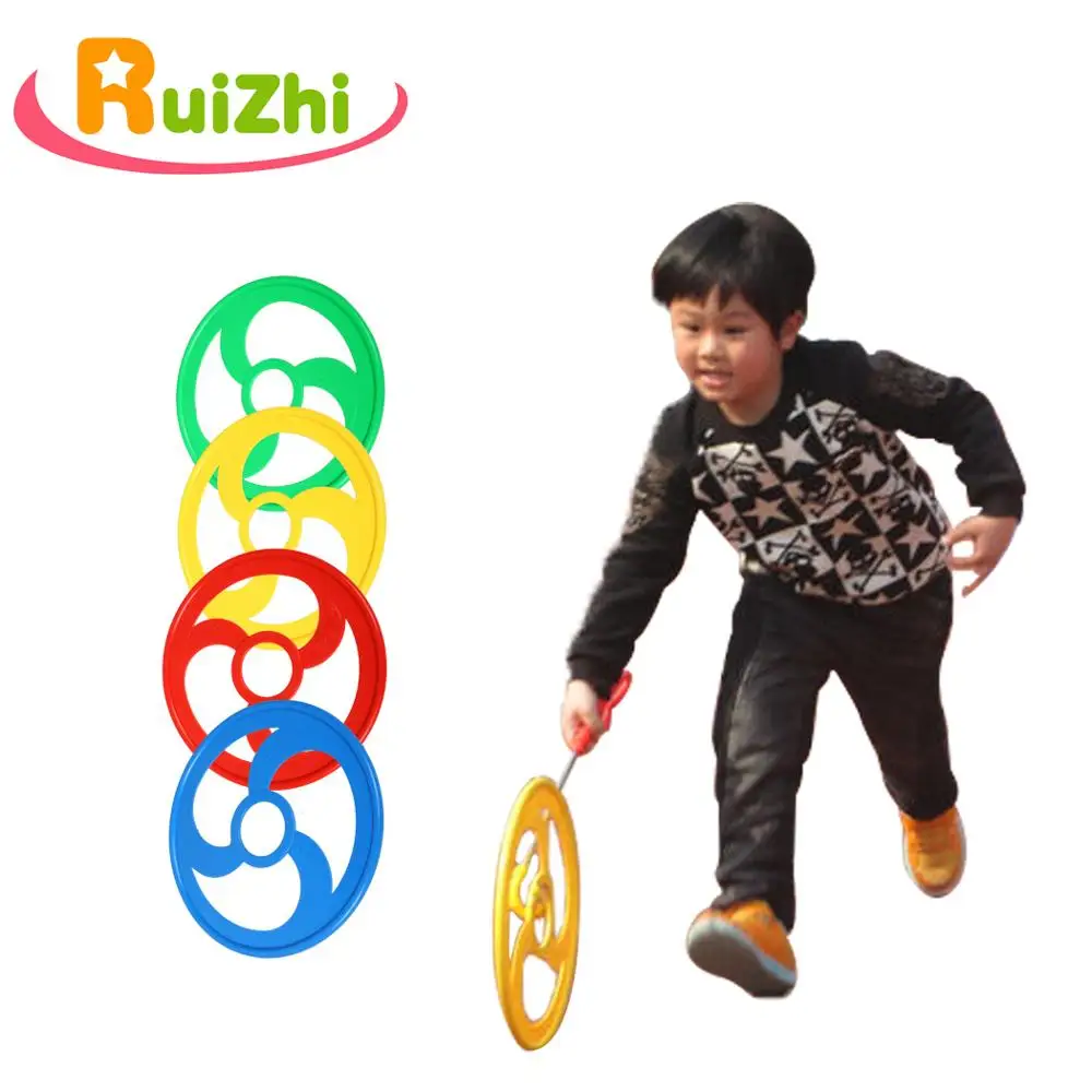 Ruizhi детская игрушка с подвижным кольцом для активного отдыха рулон обруч команды