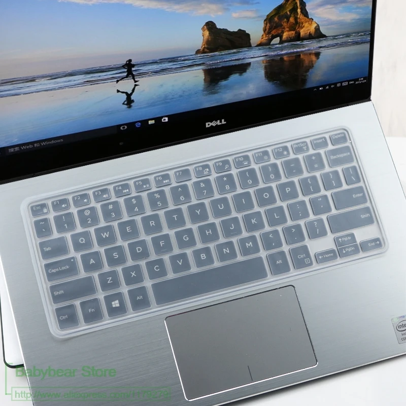Силиконовый чехол для клавиатуры Dell Inspiron 13 7347 7348 7352 7353 7359 3 дюйма|Чехлы клавиатуры|