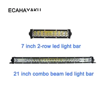 Светодиодная панель ECAHAYAKU 7 дюймов 60 Вт 180 21 дюйм Тонкая световая