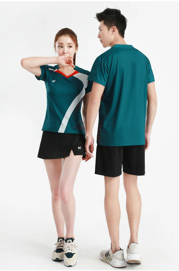 Рубашка для бадминтона Для мужчин/Для женщин спортивные Футболки для бадминтона, Настольный теннис футболка, спортивные Шорты теннисные майки спортивные одежда